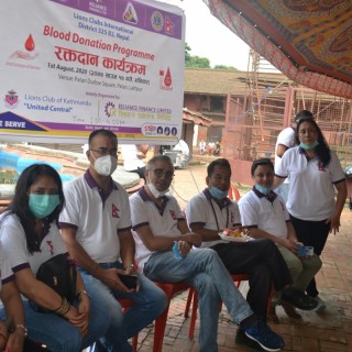 RFL Blood Donation Programme 2077 Lalitpur