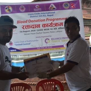 RFL Blood Donation Programme 2077 Lalitpur